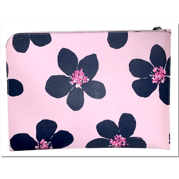 kate spade Bags Kate Spade Cameron Grand Flora Pink Zip Around